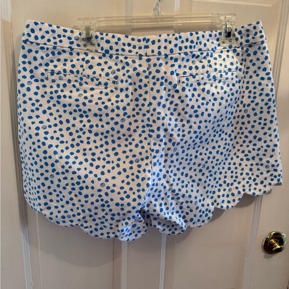 Lilly Pulitzer Blue Polka Dot Women's Shorts - Picture 2 of 7